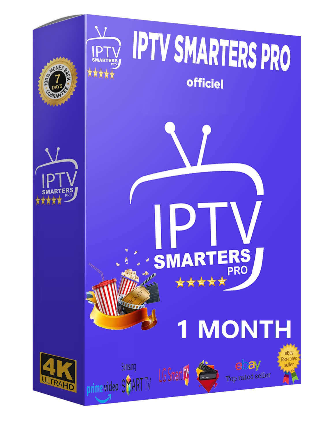 Abonnement 1 Mois IPTV SMARTERS PRO / ABONNEMENT SMARTERS PLAYER LITE 1 MOIS